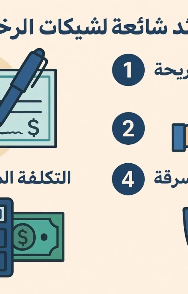 4 فوائد شائعة للشيكات الرخيصة