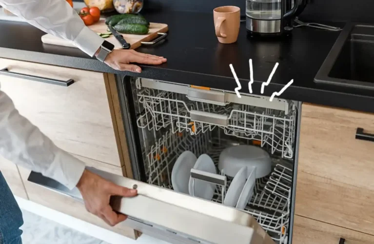 إصلاح مشكلات الضوضاء في غسالة الصحون