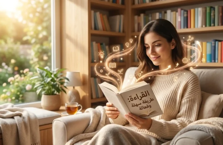 القراءة طريقة سهلة وفعالة