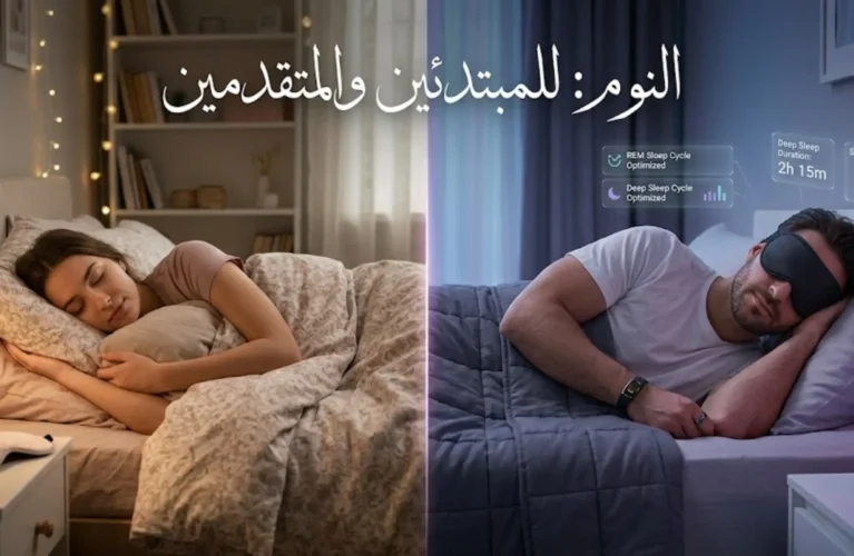 النوم للمبتدئين والمتقدمين