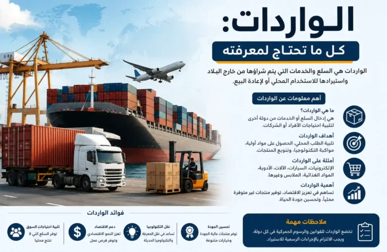 الواردات كل ما تحتاج لمعرفته