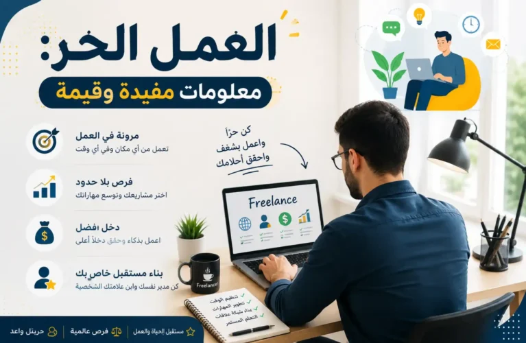 العمل الحر معلومات مفيدة وقيمة