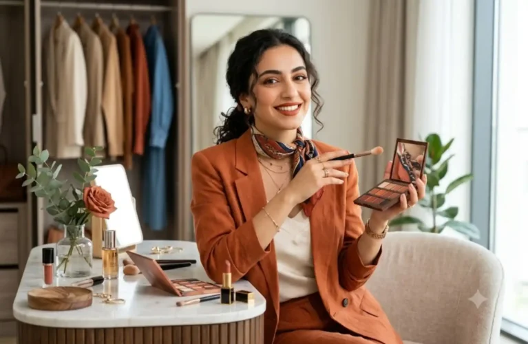 أفضل طرق تنسيق الملابس مع مستحضرات التجميل لإطلالة متكاملة